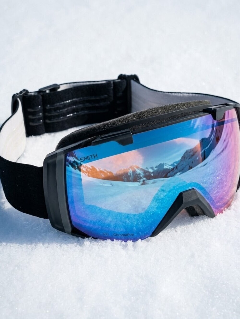 Smith I/O ChromaPop Ski Snowboard Goggles w/ Bonus Lens & Bag Apres Ski Gorpcore